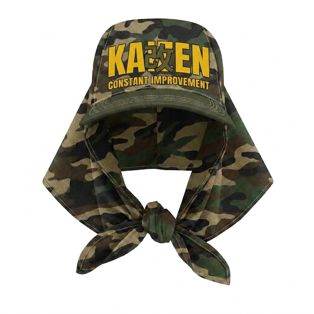 Kaizen Cap — Camo — front