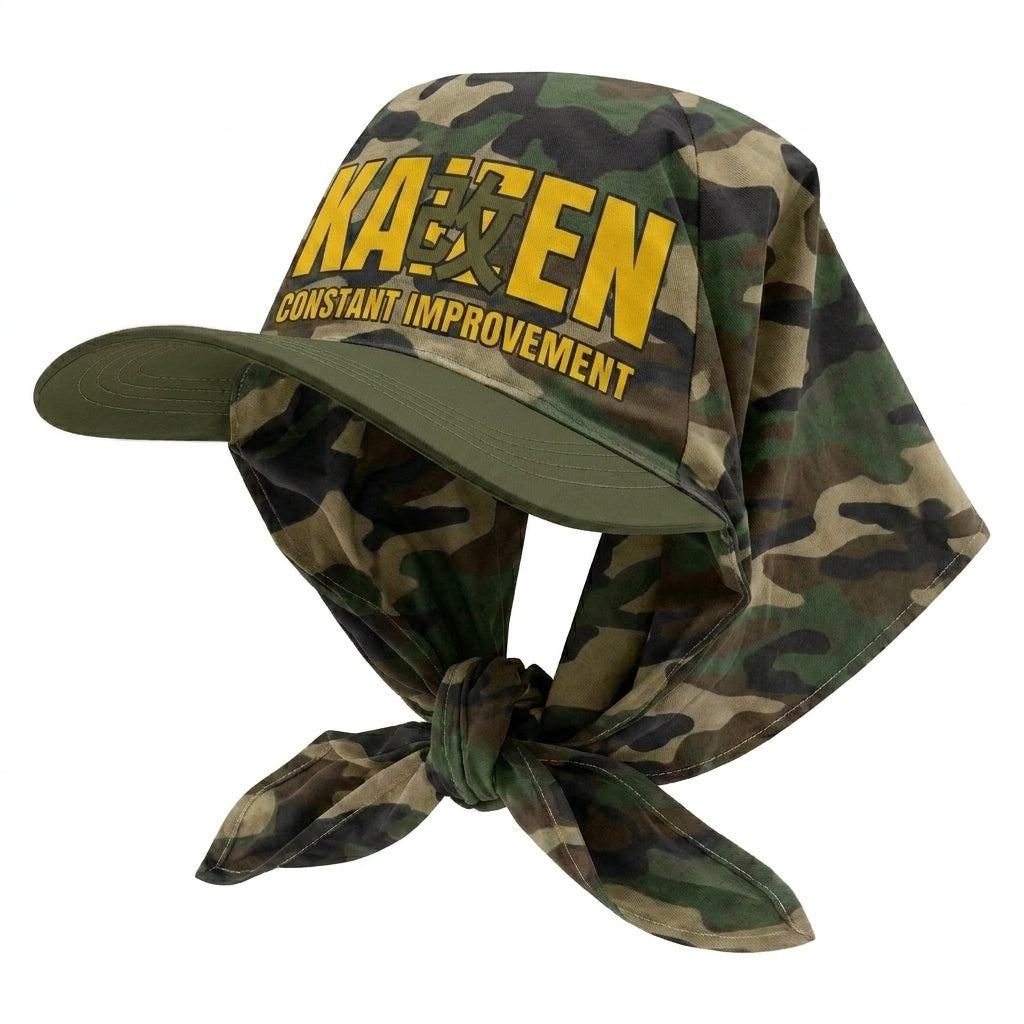 Kaizen Cap — Camo — side